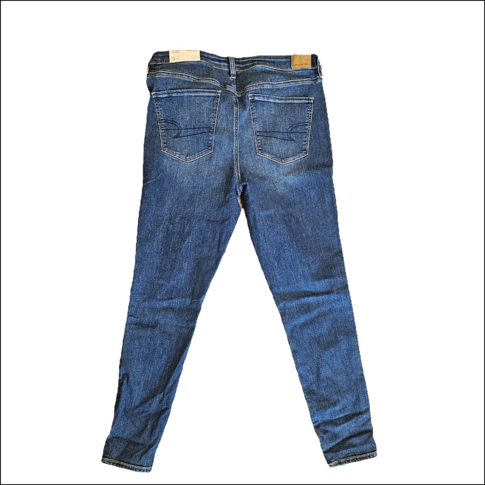 AE Next Level High-Waisted Jegging, 16 Long, Skinny Fit - Picture 2 of 3